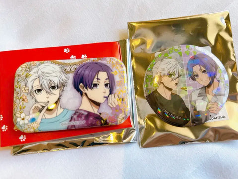 Blue Lock Trillage Nagi Reo Can Badge 2pcs as a set