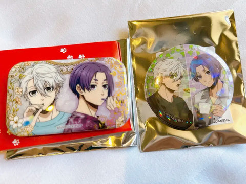 Blue Lock Trillage Nagi Reo Can Badge 2pcs as a set