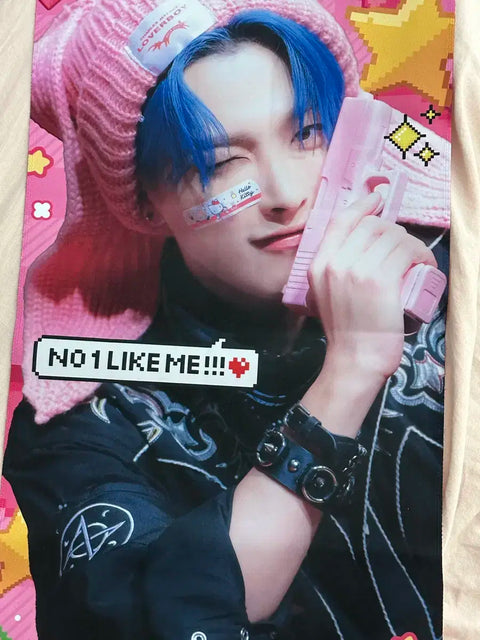 ATEEZ Seonghwa Doll Hongjoong Slogan Transfer