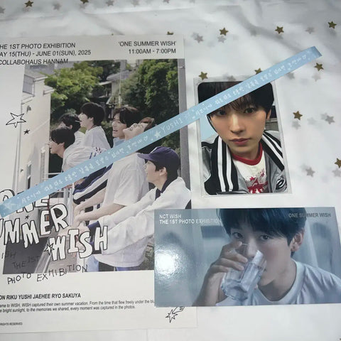 NCT WISH exhibition Yuushi admission ticket, star paper, 50,000 won, special photocard transfer, including shipping