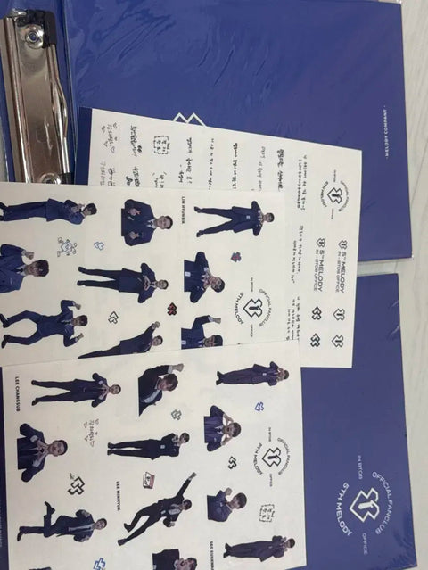 Nhãn dán sách ảnh thành viên thế hệ thứ 5 của BTOB