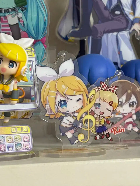 Vocaloid Noodle Stopper Kuji Ichiban Kuji Mini Acrylic Kagamine Rin