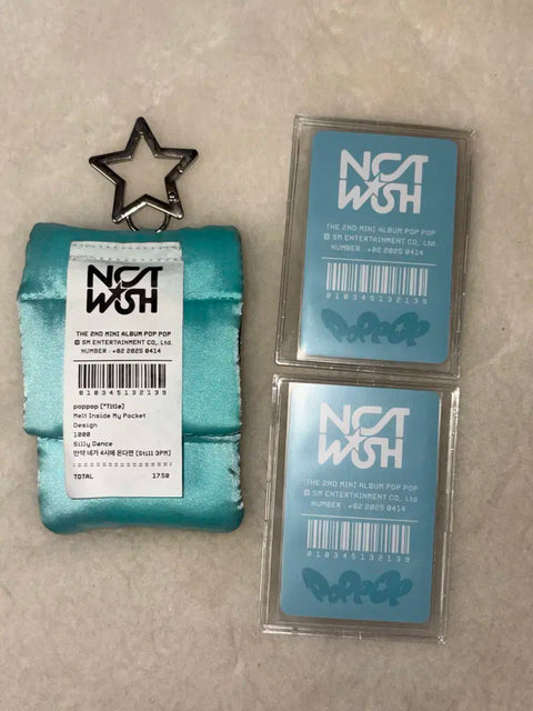 NCT Wish Pop Pop Photocard Holder Sion