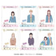 Skip and Loafer Acrylic Photo Card Full Set Bulk Transfer Sale