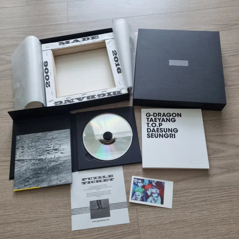 Big Bang MADE Full Album Group Version G-Dragon Taeyang T.O.P Daesung GD TOP