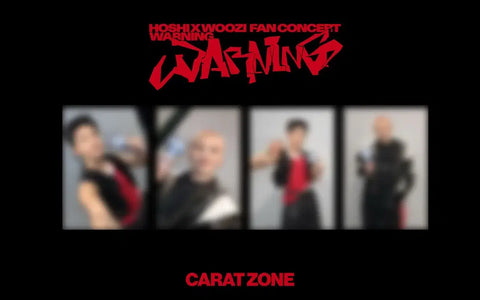 Chuyển thẻ ảnh Carat Zone chưa mở của buổi hòa nhạc Seventeen Hoshi Woozi