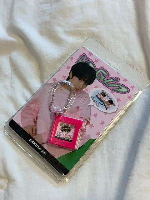 NCT WISH Login MD Sakuya Game Pack Keyring Fan Meeting