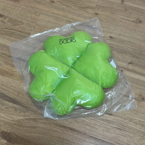 NCT Doyoung four-leaf clover cushion