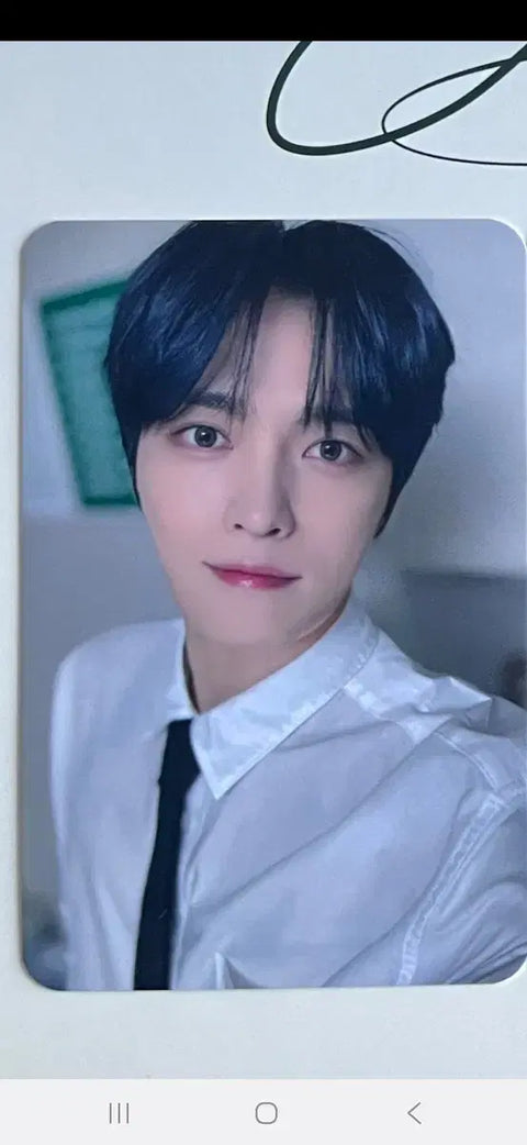 Kim Jaejoong 25 Signature First-Come, First-Served Benefit Photocard