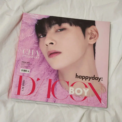 Cha Eun-woo D-ICON Dispatch Photobook sản phẩm mới chưa mở