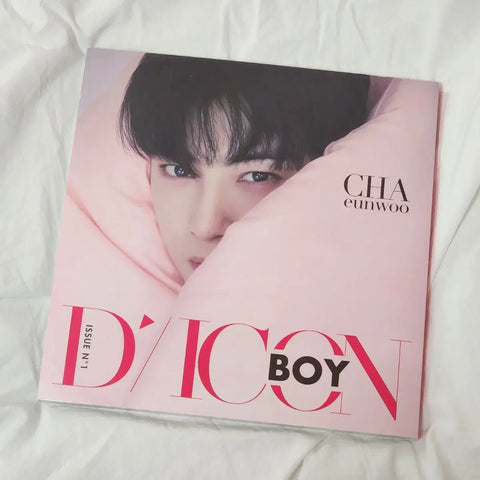 Cha Eun-woo D-ICON Dispatch Photobook sản phẩm mới chưa mở