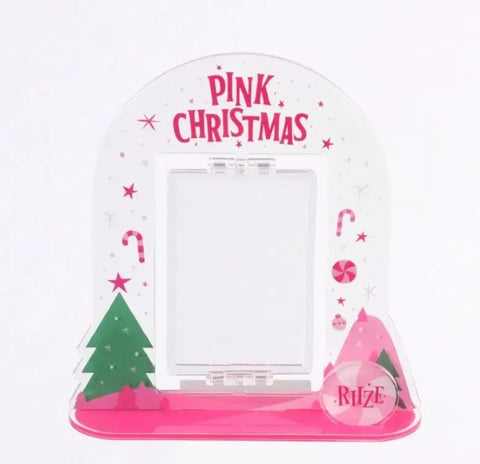 Unused) Pink Christmas Acrylic Turning Stand Anton