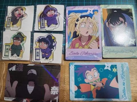 Nintama mini acrylic, snap cards