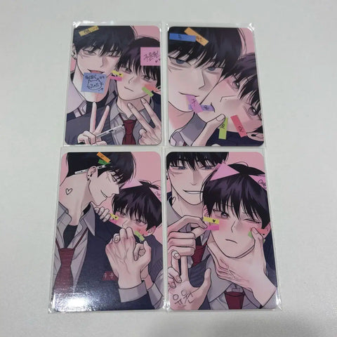 Bomtoon Monday Savior Wolgu Four-Cut Photocard Bundle Transfer