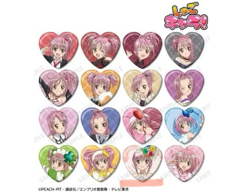 Shugo Chara Amu Heart Can Badge Wedding