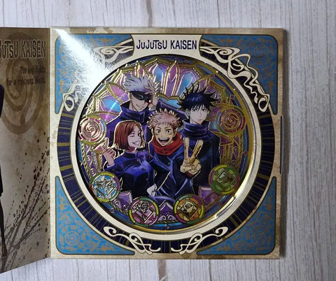 Jujutsu Kaisen Disc Art Stained Glass Style Goods Gojo Fushiguro Itadori