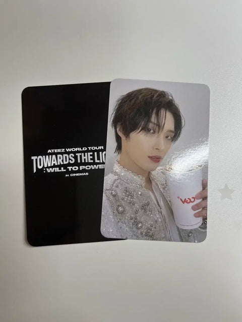 ATEEZ Mingi CGV Concert Movie Week 1 Benefit Photocard