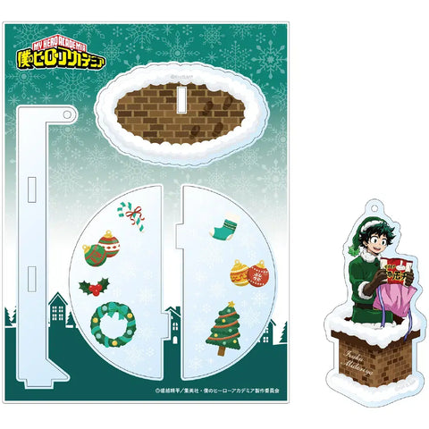 My Hero Academia Merry Christmas Acrylic Diorama - Midoriya Izuku
