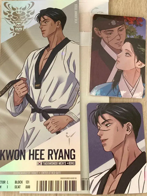 Vé ảnh thẻ nhựa nhóm Sword and Flower Kwon Hee-ryang Yeonjo của Kulpo có lợi ích đặc biệt