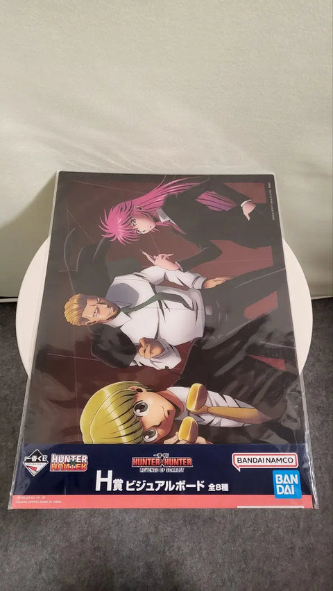 Hunter x Hunter Ichiban Kuji H Prize Poster Illustration Board 7 Types Set