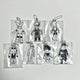 My Hero Academia Deku's Hero Notebook Rubber Strap Keychain 7 Types Set