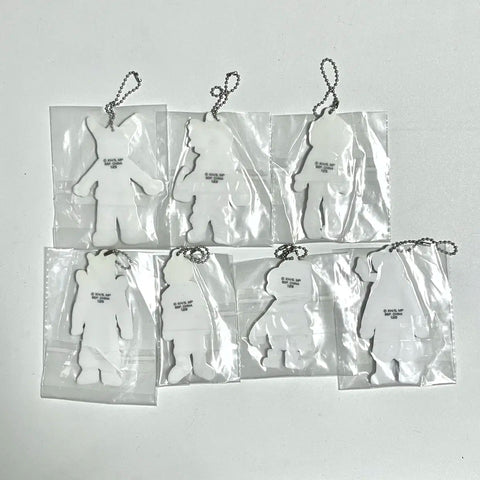 My Hero Academia Deku's Hero Notebook Rubber Strap Keychain 7 Types Set