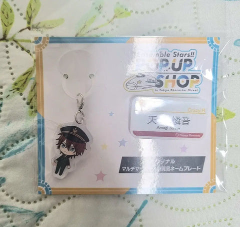 Ensemble Stars Amagi Rinne JR Tokyo Station Collaboration Acrylic Name Tag Sales
