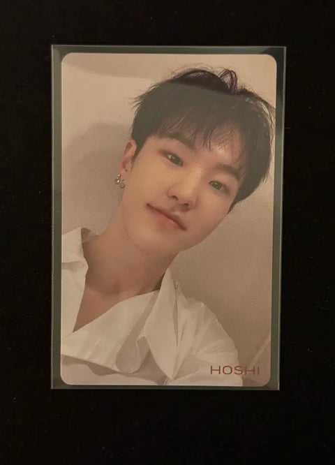 SEVENTEEN Hoshi photocard transfer 24H HMV privilege sale Japan