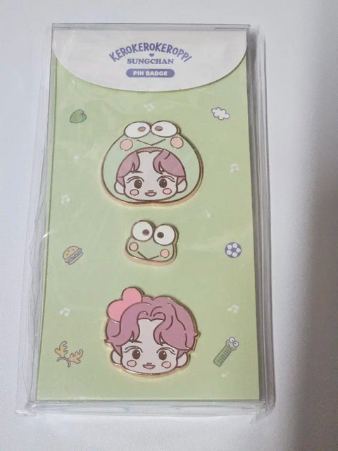 Sungchan, Rise, NCT, Sanrio badge, unopened