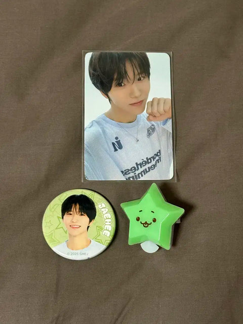 NCT Wish Japan Fan Meeting MD Jaehee Huy hiệu + Vòng đèn + Thẻ ảnh