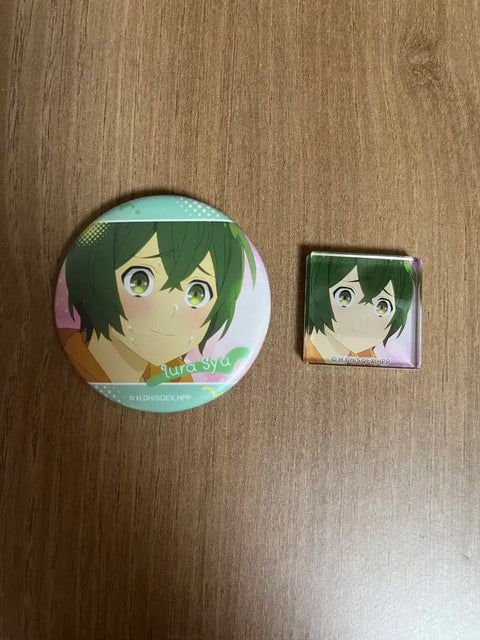 Horimiya Iura Shu Can Badge Square Acrylic for Sale