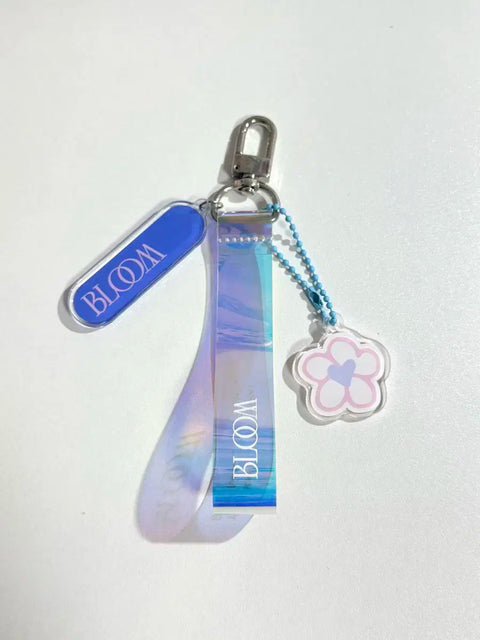 Móc khóa dây đeo Hologram EXO DO Doh Kyungsoo Fancon Bloom Goods