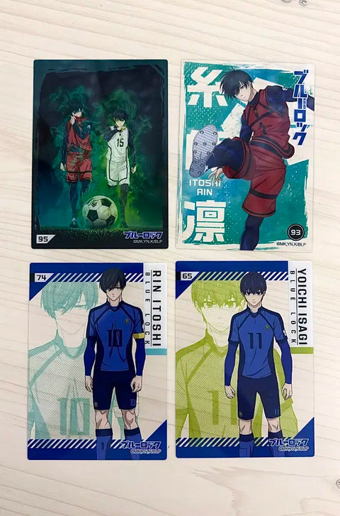 Blue Lock Rin Itoshi card lot