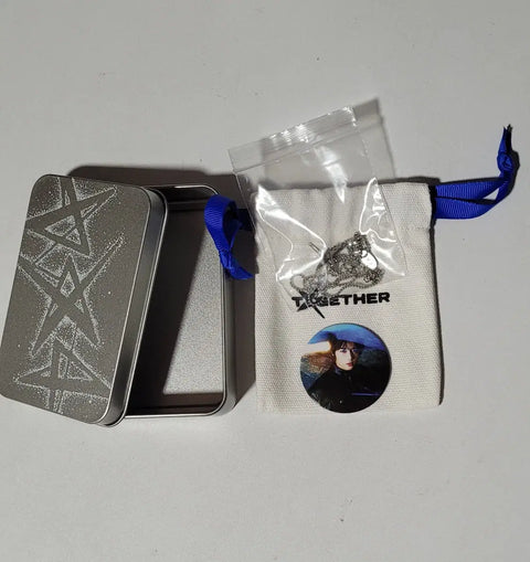 TXT showcase reverse support Beomgyu set showcase tin case necklace pouch Beomgyu