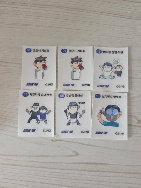 Garbage Time Ttibu Seal 6-Piece Set