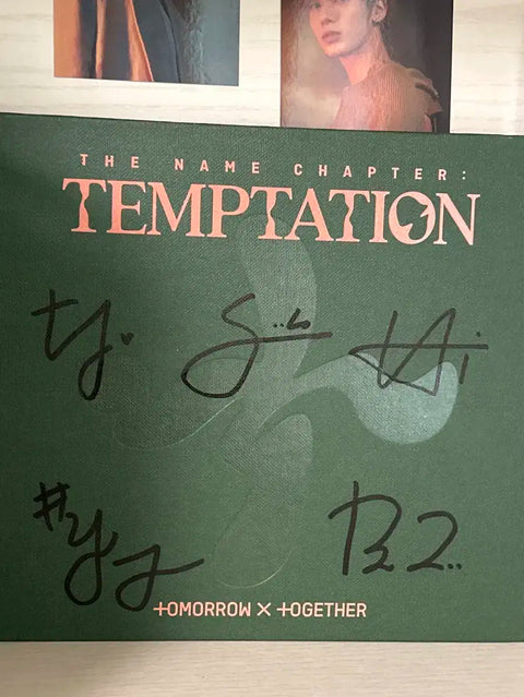 TXT album, signed album for sale.