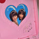 Vintage Retro Pink Lady Japanese Female Duo Plastic Storage Box 70s-80s
