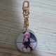 Ellie Round Keyring