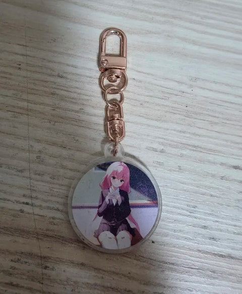 Ellie Round Keyring