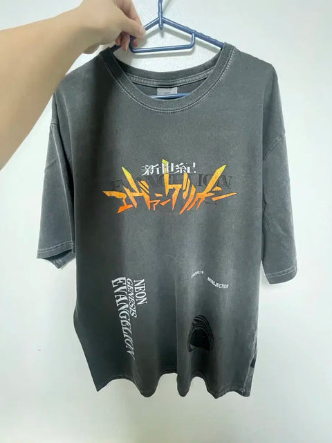 Áo thun Mahagrid Evangelion tay ngắn, size M