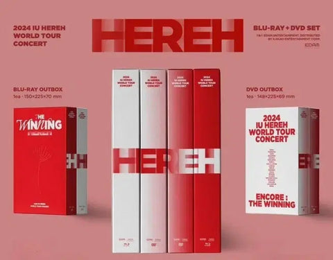 IU Winning/Hulkon Blu-ray DVD Set