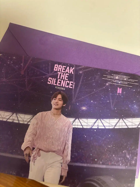 Bang Chan Boys break the silence special postcard Kim Taehyung V