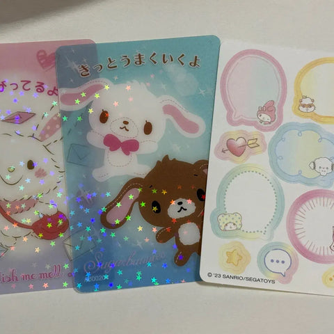 Sanrio Collector's Card Wish Me Mell Sugar Bunnies