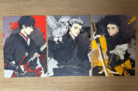 Gói bưu thiếp Haikyuu / Kuroo Bokuto Akaashi