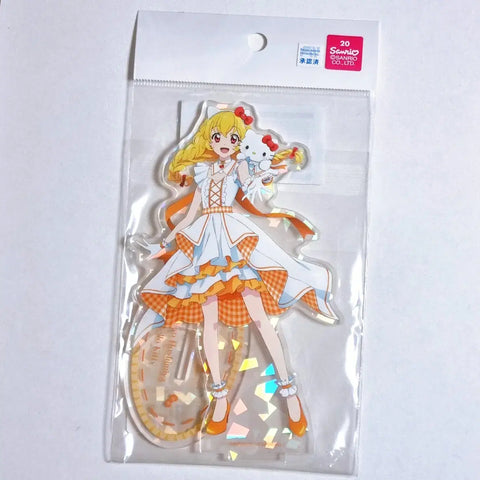 Aikatsu! Series x Sanrio Characters Hologram Acrylic Stand Ichigo Hoshimiya
