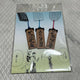 Gintama Original Art Exhibition Yorozuya Troubleshooter Strap Keychain