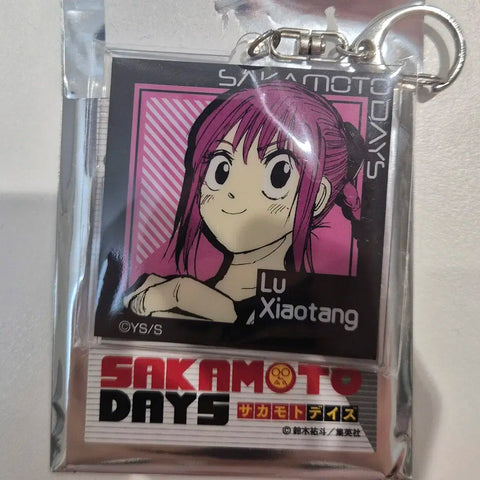 Sakadei Sakamoto Days Akao Rion Can Badge Lu Double-Sided Keychain