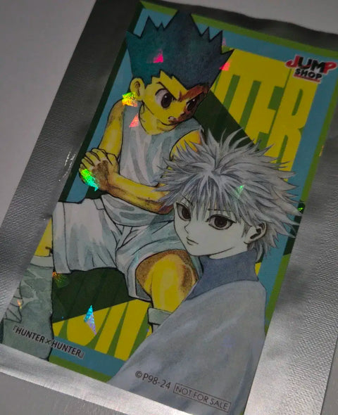 Hunter x Hunter Killua Gon The Hyundai Jump Shop Miếng dán phiên bản đặc biệt trị giá 20.000 Won