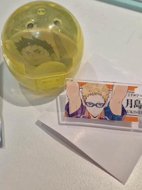 Haikyuu Tsukishima Kei Acrylic Name Tag Sawamura Daichi Can Badge