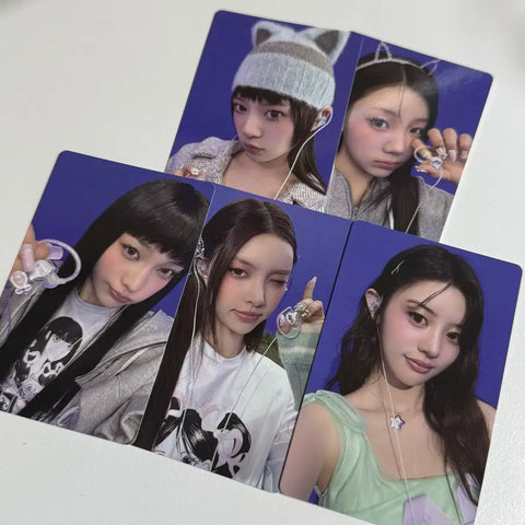 I'll-It BOMB earphone version photocard set for sale, Wonhee, Minju, Moka, Yuna, Iroha